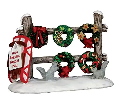 Christmas Tree Farm Wreath Display