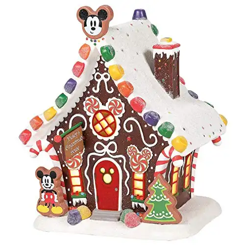 Mickey Mouse Gingerbread House